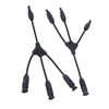One Pair Solar Panel Connector 3 to 1 Y Branch
