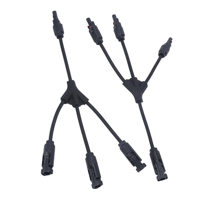 One Pair Solar Panel Connector 3 to 1 Y Branch