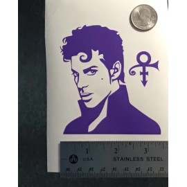 Unbranded Prince PURPLE vinyl decal weatherproof 3.8 x 3.5" Made in USA