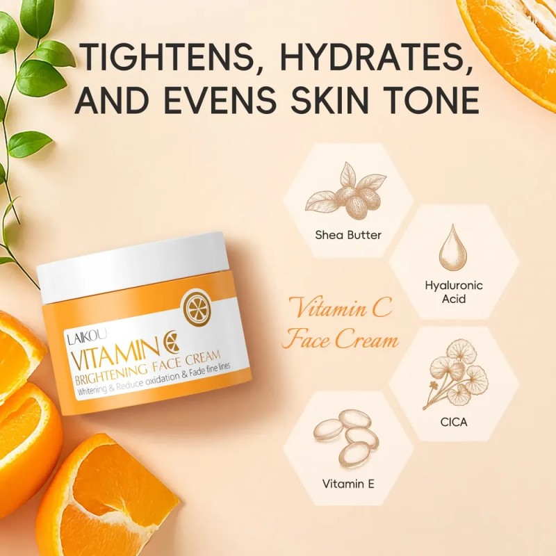 Set De Cuidado De La Piel Hidratante Con Vitamina C