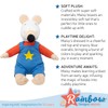 Rainbow Designs Maisy Soft Toy - Soft Stuffed Mouse with