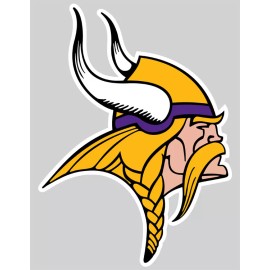 Minnesota Vikings Team Logo Stickers
