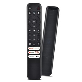 Reemplazo para control remoto TCL Google TV, RC813 Compatible con TCL QM8/QM7/Q7/Q6/Q5/S5/S4/S3 4K UHD HDR LED QLED QD-Mini LED Full-HD Smart TVs