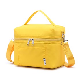 NOL Natural Organic Lifestyle Insulated Lunch Bags for Women Cooler Bag Lightweight Nylon Waterproof Lunch Box For Work