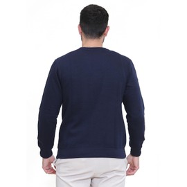 NOROZE Men's Boys Matching Christmas Sweatshirt Novelty Let it Snow Elf Reindeer Ugly Sweater Unisex Family Xmas Jumper Dad Son Top (11-12 Years, Fairisle Reindeer Navy)