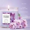 Yankee Candle Lilac Blossoms Scented, Signature 4.3oz Small Tumbler Single