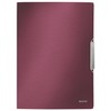 Leitz Style 39770028 Folder with Elasticated Corners A4 Polypropylene Garnet