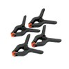 Neilsen 4pc Plastic Nylon Mini Spring Clamp Set 90mm