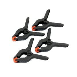 Neilsen 4pc Plastic Nylon Mini Spring Clamp Set 90mm