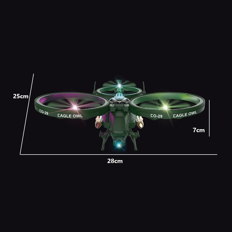 Remote Control Drone 2.4GHz Remote Control Drone One click Takeoff