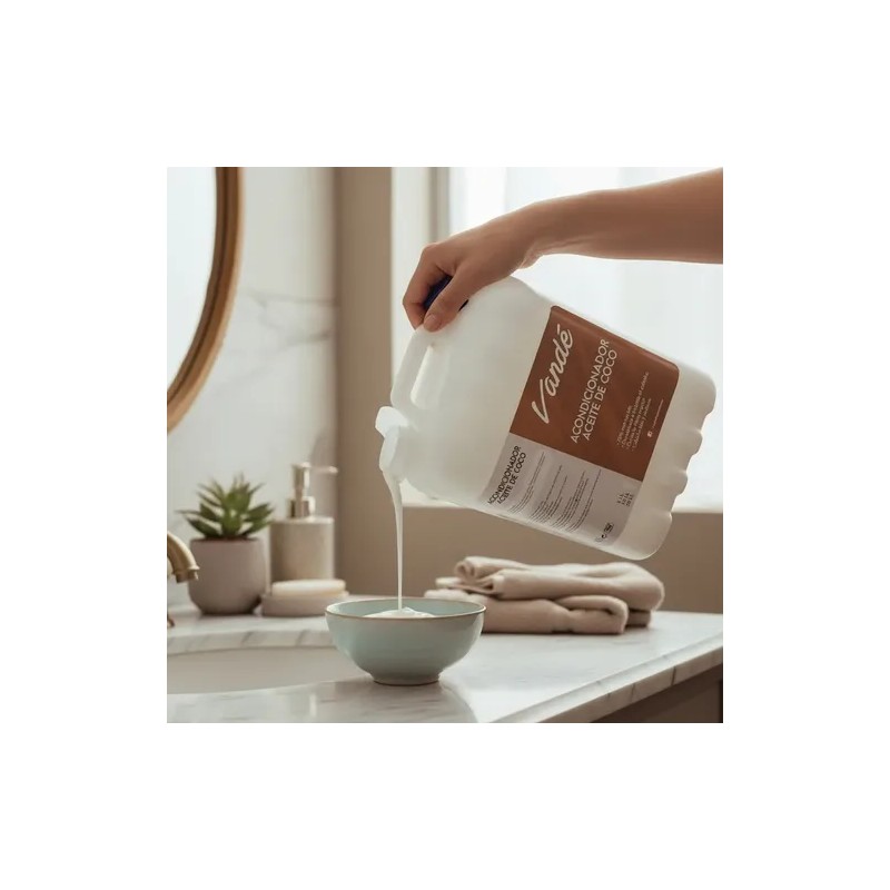 Acondicionador Hidratante Con Aceite De Coco 10 Lts.