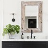 EMAISON 36 X 24 inch Wall Mount Wood Frame Bathroom