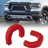CLSSLVVBN 2pieces Front Tow Hooks Covers Tow Hooks Covers Hooks