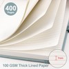 EMSHOI 400 Pages Notebook A5 - Lined Journal 100gsm Thick