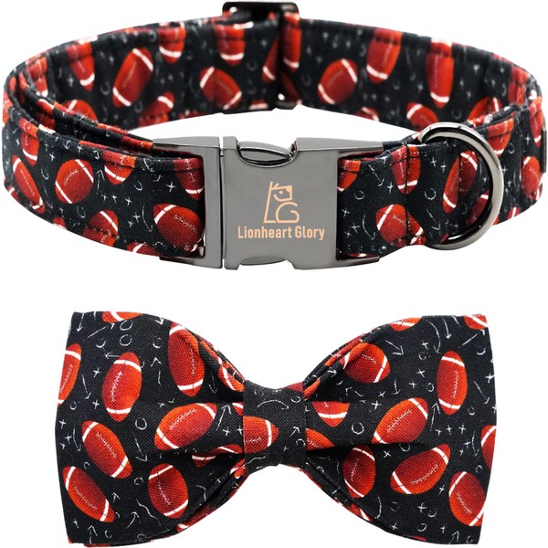 Lionheart Glory Dog Collar - Bowtie Collar for Large Dogs,