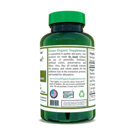 Green Organic Supplements White Willow Bark (Pack of 2)