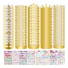 83pcs Coronas Rey Diy De Carton Dorada Fiesta Con Calcomanía