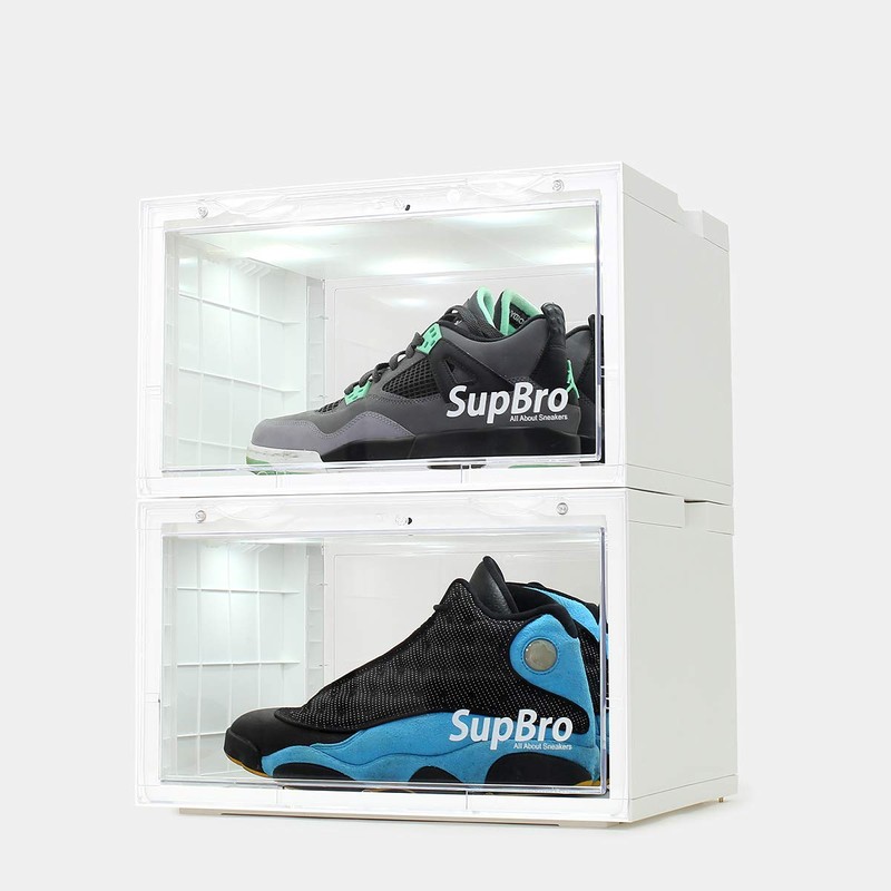 SupBro Led Collection Crate - Voice Control - Easy Access
