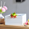 STOBOK Creative 3D Craft Frog Decoration Home Office Desk Computer