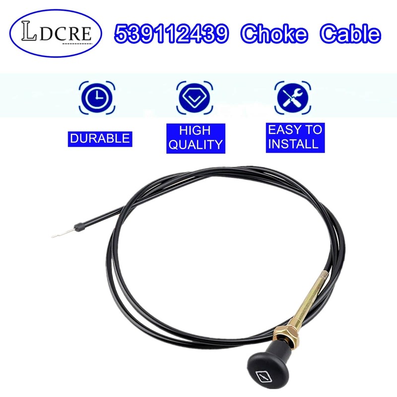 539112439 Choke Cable Compatible with Husqvarna Zero Turn Mower EZ