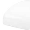Rearview Mirror Cap White Weatherproof Wing Mirror Cover for Mondeo