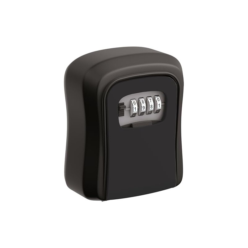 Key garage with combination lock, robust design, ideal for AirBnB