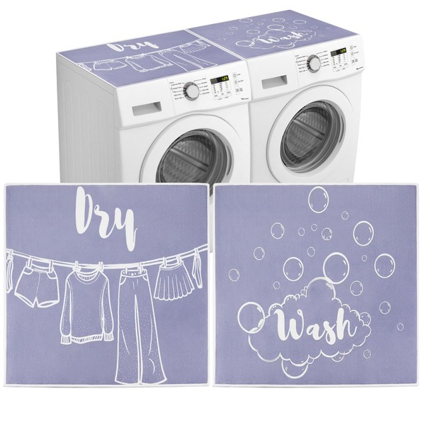 Plus tard 26.5x26.5-inch 2 PCS Washer and Dryer Covers for