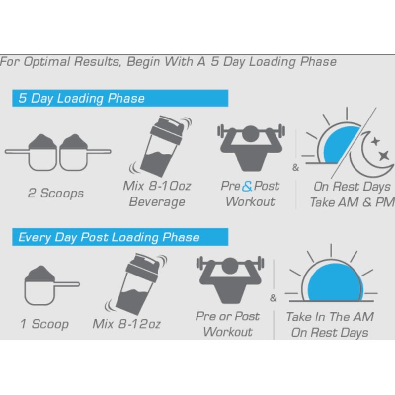 Alpha Supps Micronized Creatine Monohydrate Powder - 5g (5 Grams)