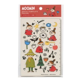 Moomin [Ruler] Deco Template Ruler/Little My Norse