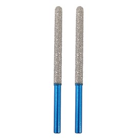 Tuck Point Pin Diamond Bit - BRSCHNITT 72 x7.4mmDiamond Mortar Raking Bit with Round Shank for Removing old Mortar Grinding/Shaping Masonry,Stone,Concrete,Inside Corners Diamond Glitter Bit.