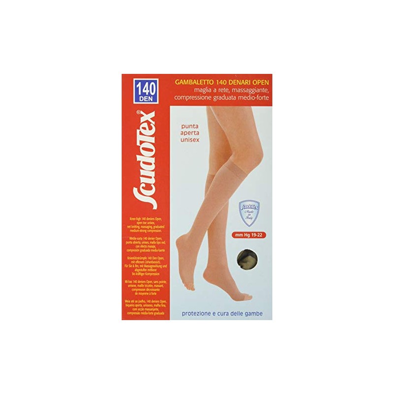 Scudotex Gambaletto Open, Daino, 140 Denari, Misura 3,1 Confezione da