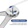 sourcing map 2Pcs Lid Support Hinge, 200-220N Adjustable Hinge Damper