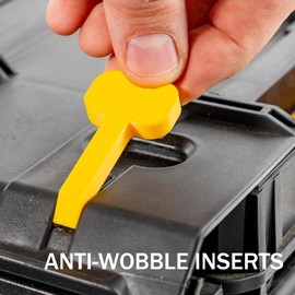 10 pieces of Anti-Wobble Inserts compatible with Dewalt Toughsystem 2.0 Tool Storage Drawer Boxes.accessories compatible for Dewalt Toughsystem 2.0