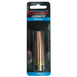 FlameTech 8-GPN Standard Replacement Cutting Tip, Propane/Natural Gas, Size 8, Victor Compatible, Tested in The USA