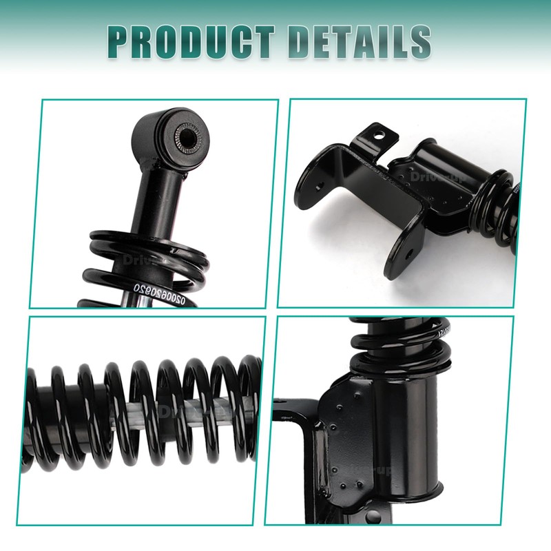 Drive-up Golf Cart Front Shock Strut Assembly, EZGO Driver Side