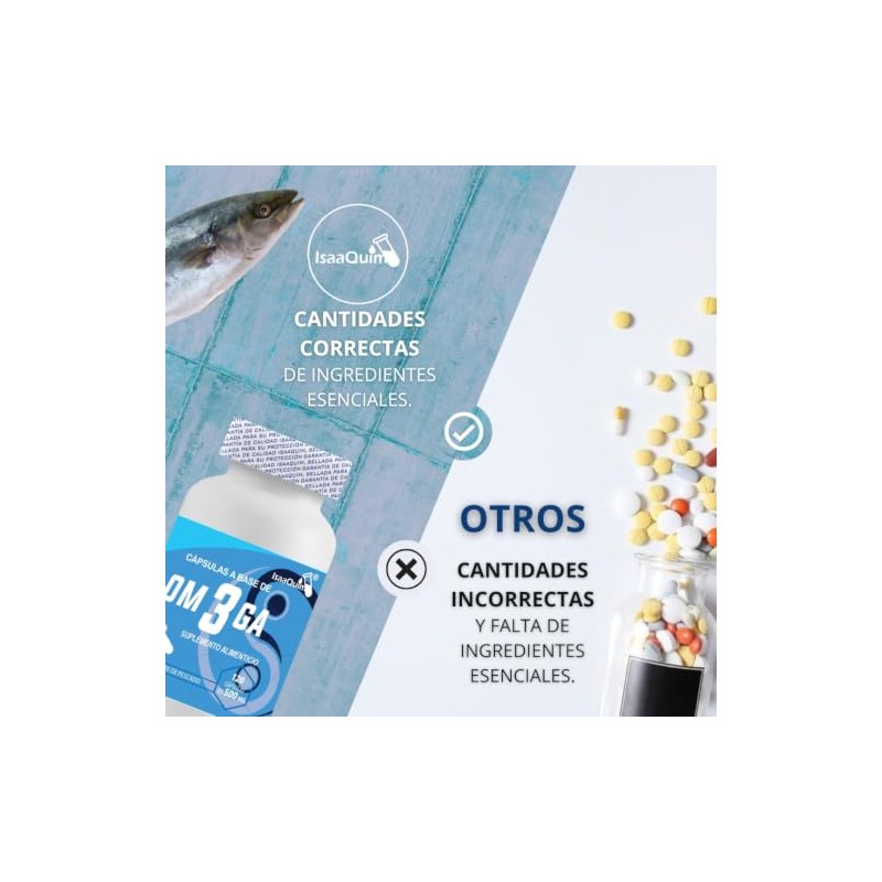 Omega 3 (aceite de pescado en polvo) con Vitamina E