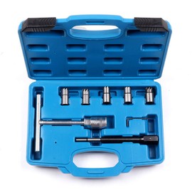 ROADFAR Diesel Injector Extractor Slide Hammer Puller Adaptor Common Rail Applicable Fit for Most Vehicles