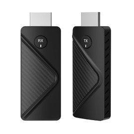 eppfun Long Distance 200m Wireless HDMI Transmitter and Receiver, 4K (Receiver Expansion Supported), KVM/IR Remote Control, Wireless HDMI Transmitter, Receiver, Stable Transmission, Video and Audio