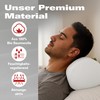 BaSaTex Organic Cushion Covers for Bolster Bolster 40 x 15