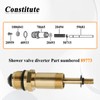 Ebrmeiwo 89773 Diverter Kit for Shower Valve Cartridge Part, Valve