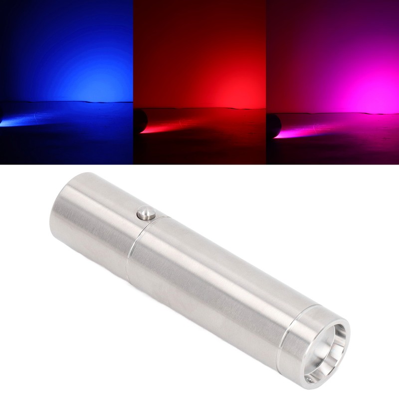Therapy Flashlight Stainless Steel 2200mah 7W USB Charging 5 Beads