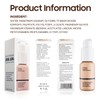 Matte Full Coverage Liquid Foundation, Waterproof & Long-Wearing Soft Lightweight