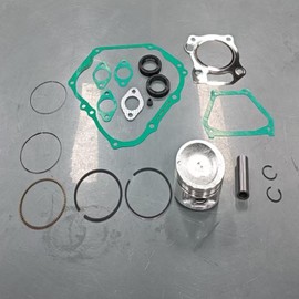 For Yamaha Golf Cart G11 G16 G20 1996-2002 Engine Top End Kit Oversize 0.25mm Piston and Ring Gasket Seal JN6-11635-00