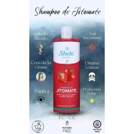 Shampoo De Jitomate Crece Cabello Suaviza Shelo Nabel 950ml