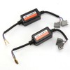 2x H1 LED Headlight Canbus Error Free Warning Resistor Decoders,