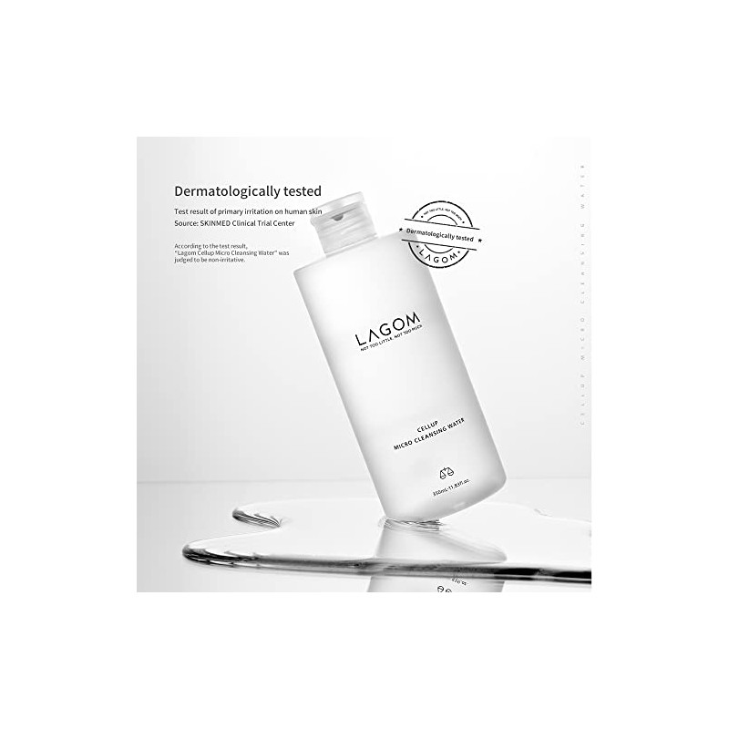 LAGOM Cellup Micro Cleansing Water Natural Vegano Micelar Fermentado Lava