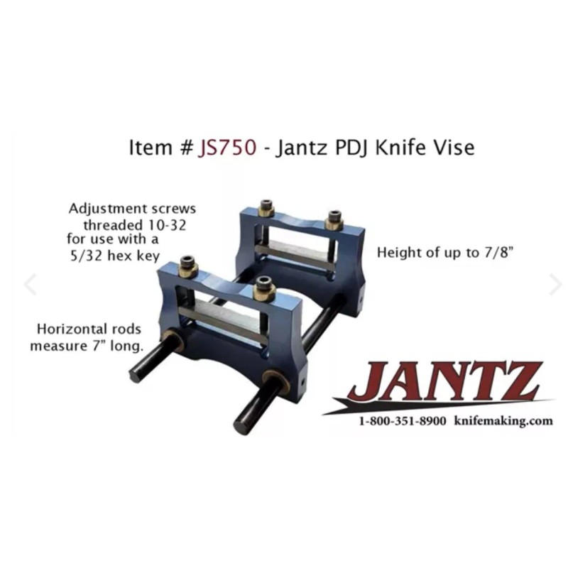 Jantz Perpendicular Drilling Fixture - DRILL EASY STRAIGHT HOLES Knife