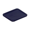 Pyrex 7210 piezas rectángulo azul 3 taza tapa de almacenamiento