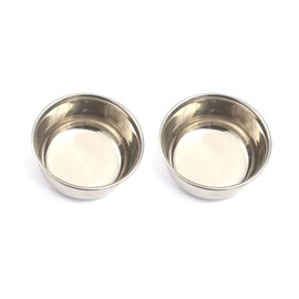 2 Iodine Cups Stainless Steel Lab Instruments by G.S Online Store