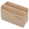 Purse Organizer Insert with Zipper Felt Bag Organizer Handbag Organizer